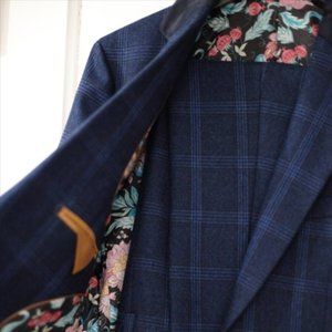 Harry Brown Window Pane Check Suit